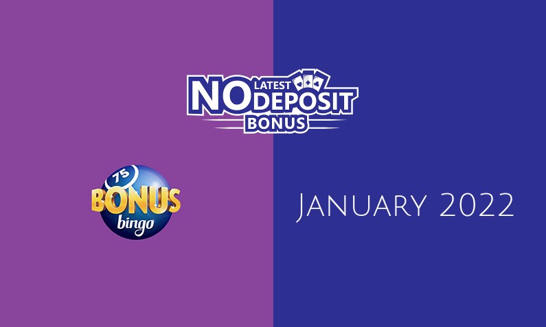 Latest BonusBingo no deposit bonus, today 31st of January 2022