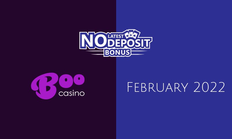 Latest BooCasino no deposit bonus 11th of February 2022