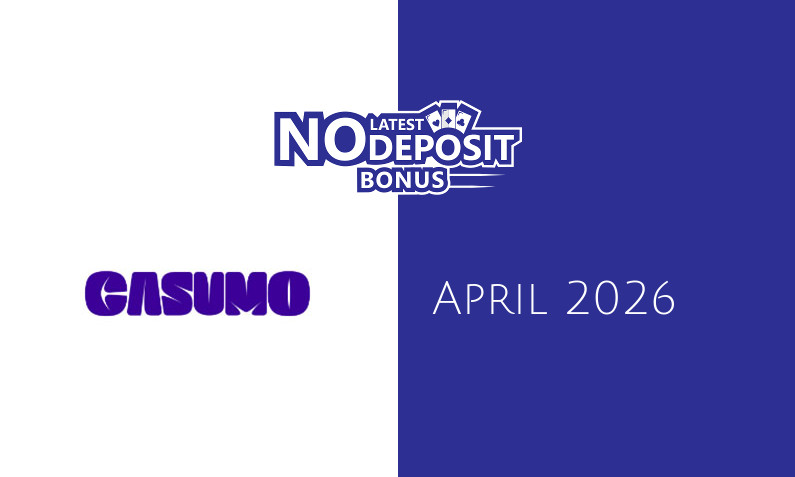 Latest Casumo no deposit bonus April 2026