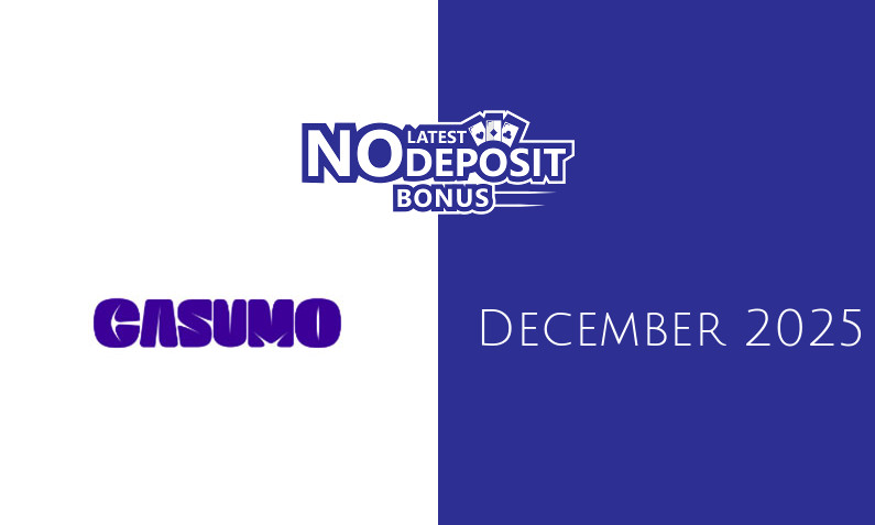 Latest Casumo no deposit bonus, today 21st of December 2025