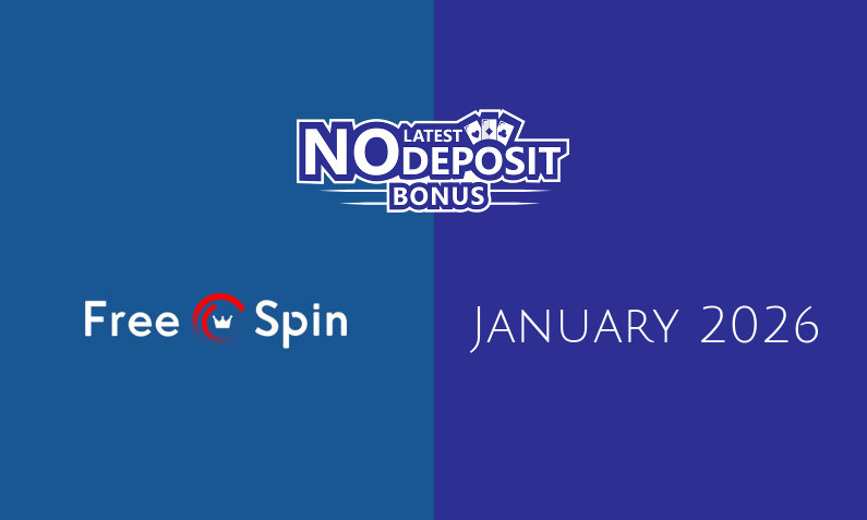 Latest FreeSpin Casino no deposit bonus January 2026