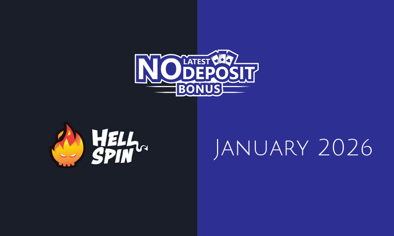 Latest Hell Spin no deposit bonus, today 26th of January 2026
