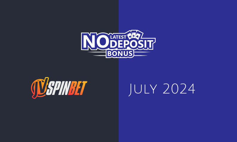 Latest JVspinbet no deposit bonus 17th of July 2024