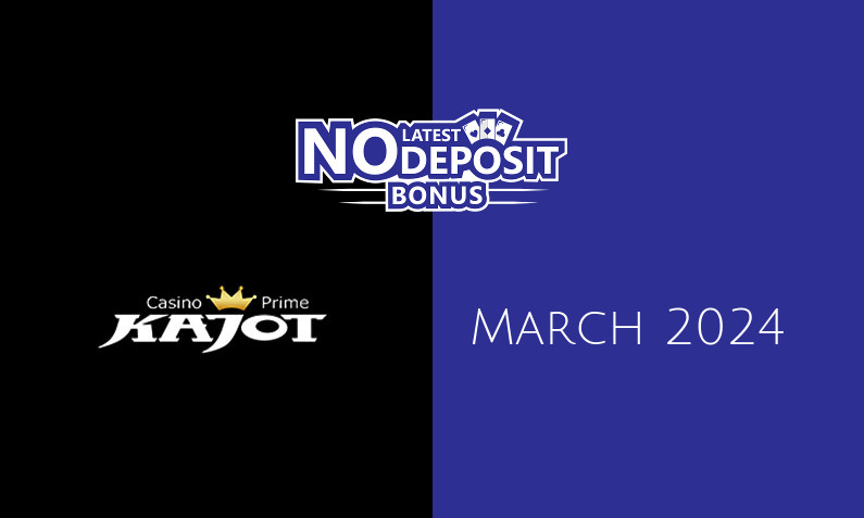 Latest Kajot no deposit bonus- 30th of March 2024