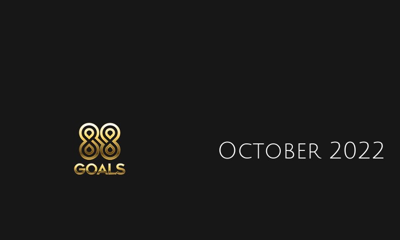 Latest no deposit bonus from 88Goals 18th of October 2022