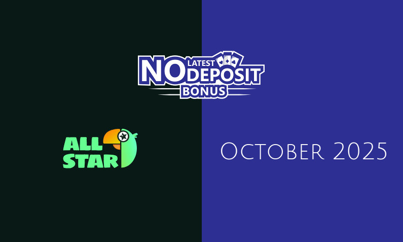 Latest no deposit bonus from AllStar, today 26th of October 2025