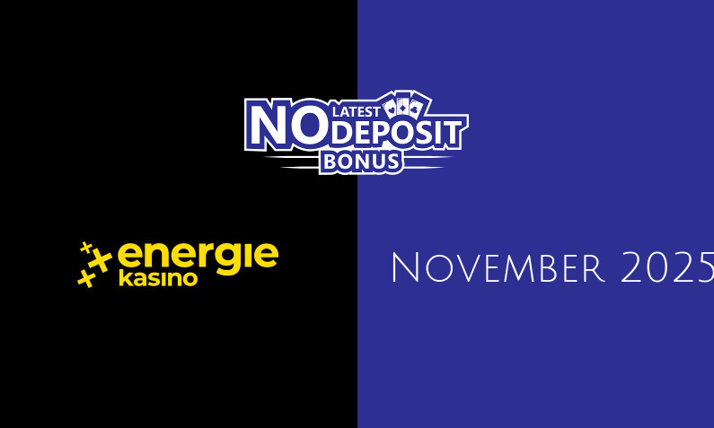 Latest no deposit bonus from EnergieKasino, today 19th of November 2025