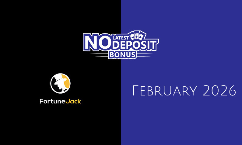 Latest no deposit bonus from FortuneJack- 8th of February 2026