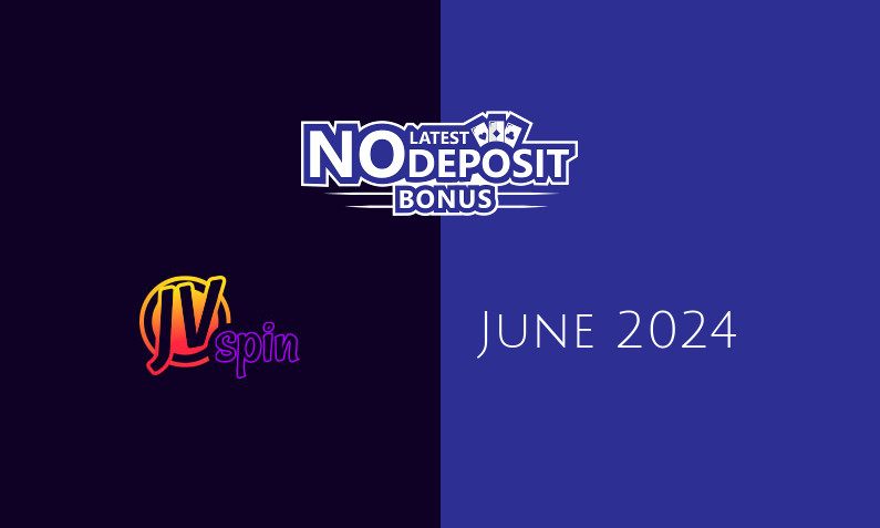 Latest no deposit bonus from JVspin, today 1st of June 2024