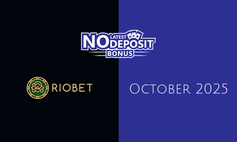 Latest no deposit bonus from Riobet October 2025