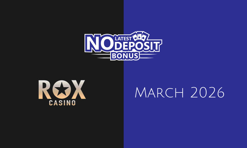 Latest no deposit bonus from Rox Casino, today 14th of March 2026