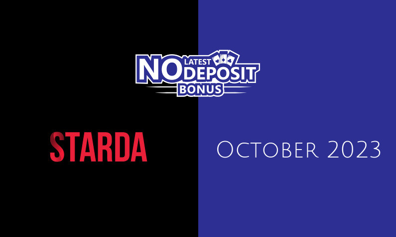 Latest no deposit bonus from Starda- 19th of October 2023