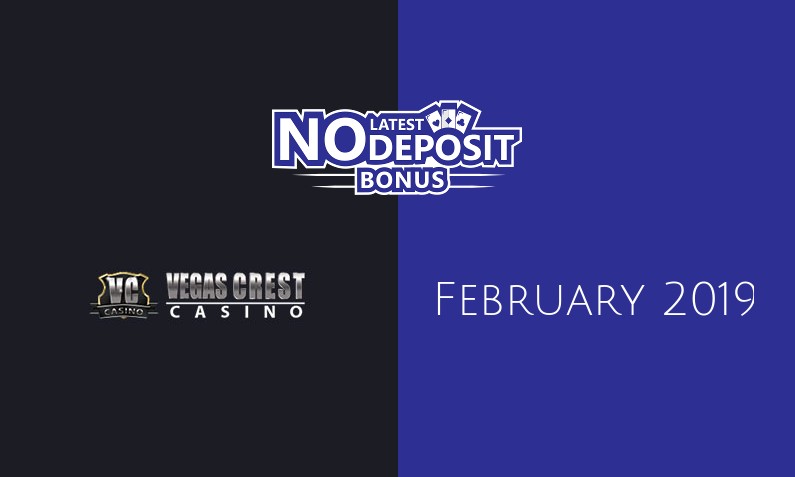 Vegas Crest No Deposit Bonus