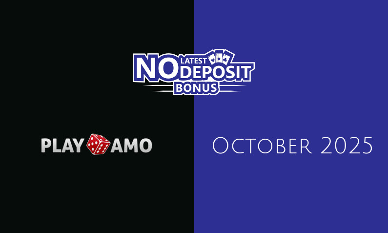 Latest Play Amo Casino no deposit bonus October 2025