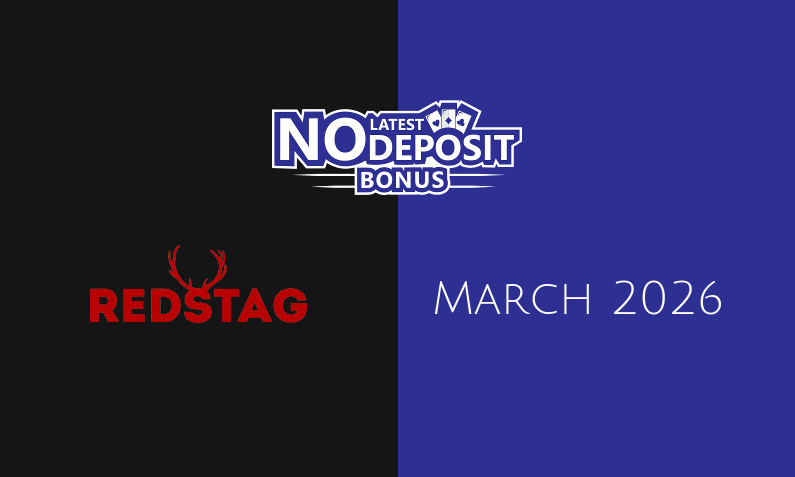 Latest Red Stag Casino no deposit bonus March 2026