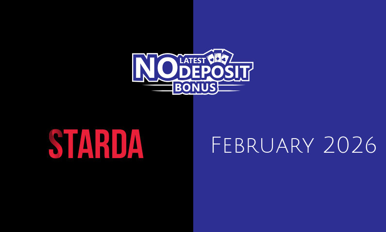 Latest Starda no deposit bonus February 2026