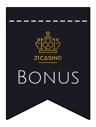 Latest bonus spins from 21 Casino