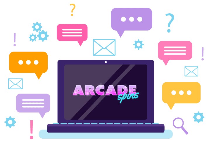 Arcade Spins Casino - Support