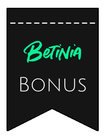 Latest bonus spins from Betinia