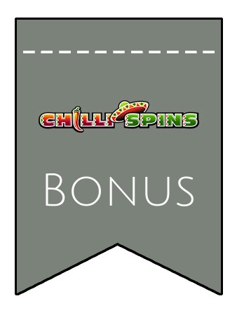 Latest bonus spins from Chilli Spins