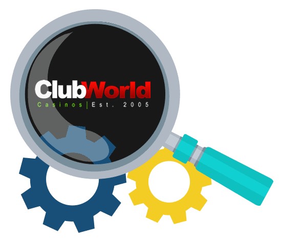 Club World Casino - Software