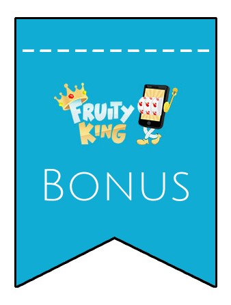 Latest bonus spins from Fruity King Casino