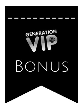 Latest bonus spins from GenerationVIP