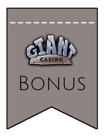 Latest bonus spins from Giant Casino
