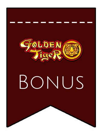 Latest bonus spins from Golden Tiger