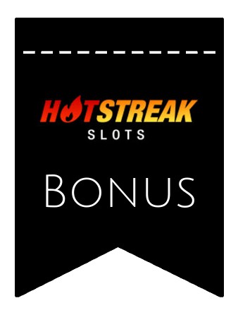 Latest bonus spins from Hot Streak