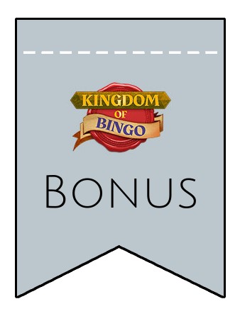 Latest bonus spins from Kingdom of Bingo