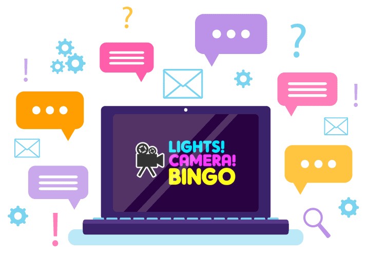 Lights Camera Bingo - Support