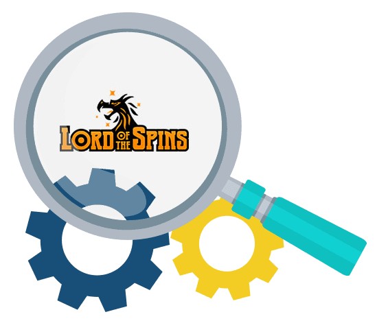 Lord of the Spins Casino - Software