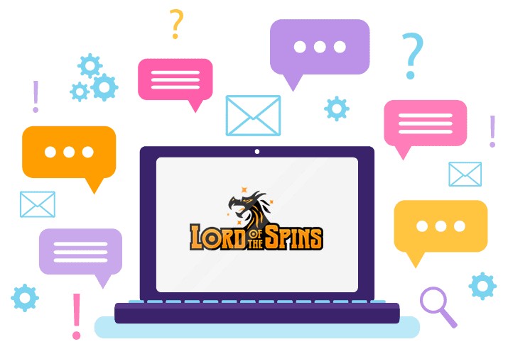 Lord of the Spins Casino - Support