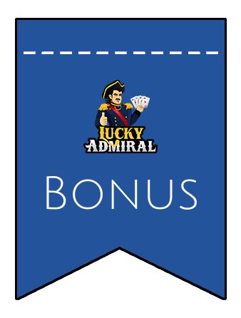 Latest bonus spins from Lucky Admiral