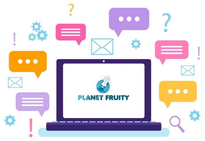 Planet Fruity Casino - Support