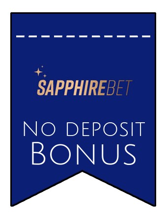 Sapphirebet - no deposit bonus CR