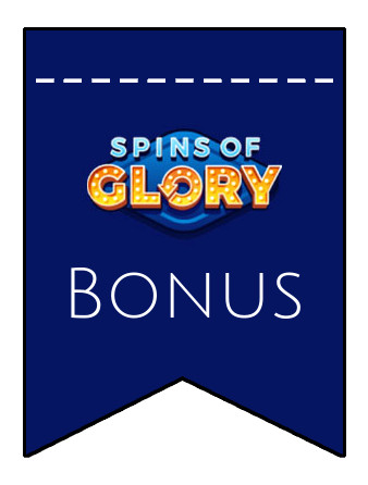 Latest bonus spins from Spins of Glory