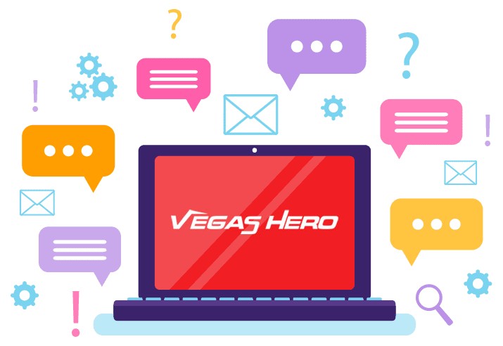 Vegas Hero Casino - Support